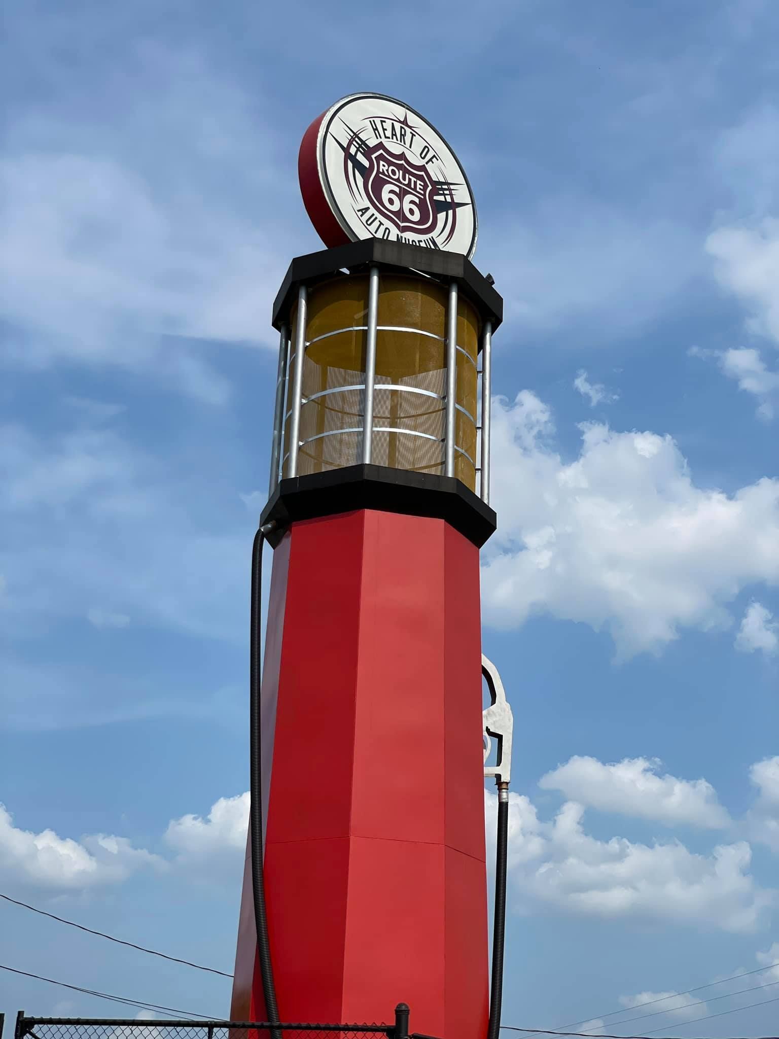 World’s Tallest Gas Pump: world record in Sapulpa, Oklahoma