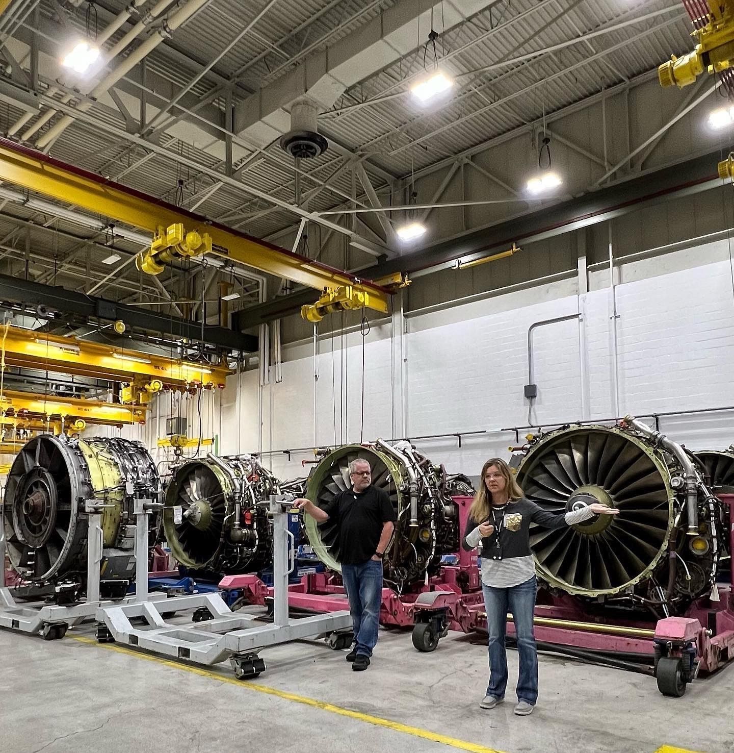 World's largest commercial aviation facility: world record in Tulsa, Oklahoma