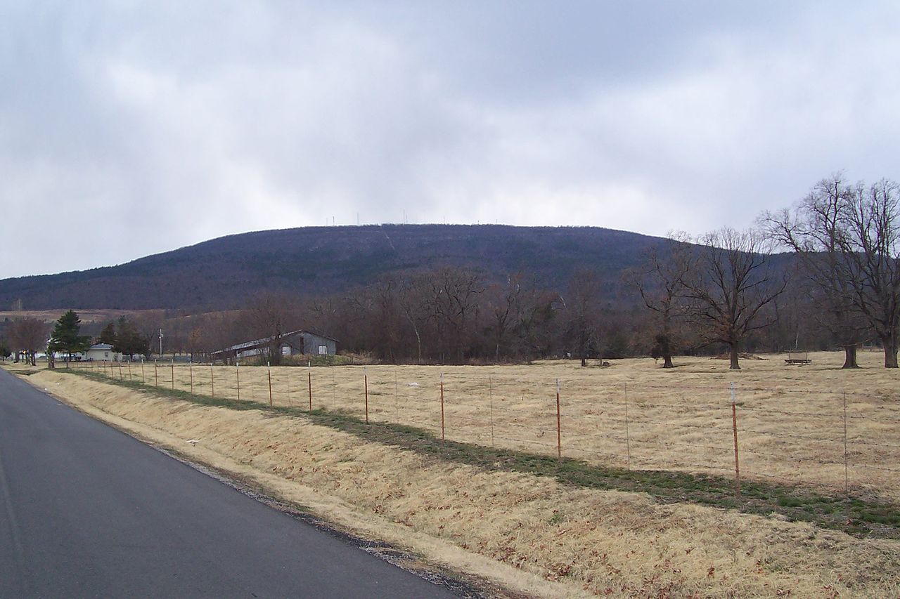 World's Highest Hill: world record near Poteau, Oklahoma