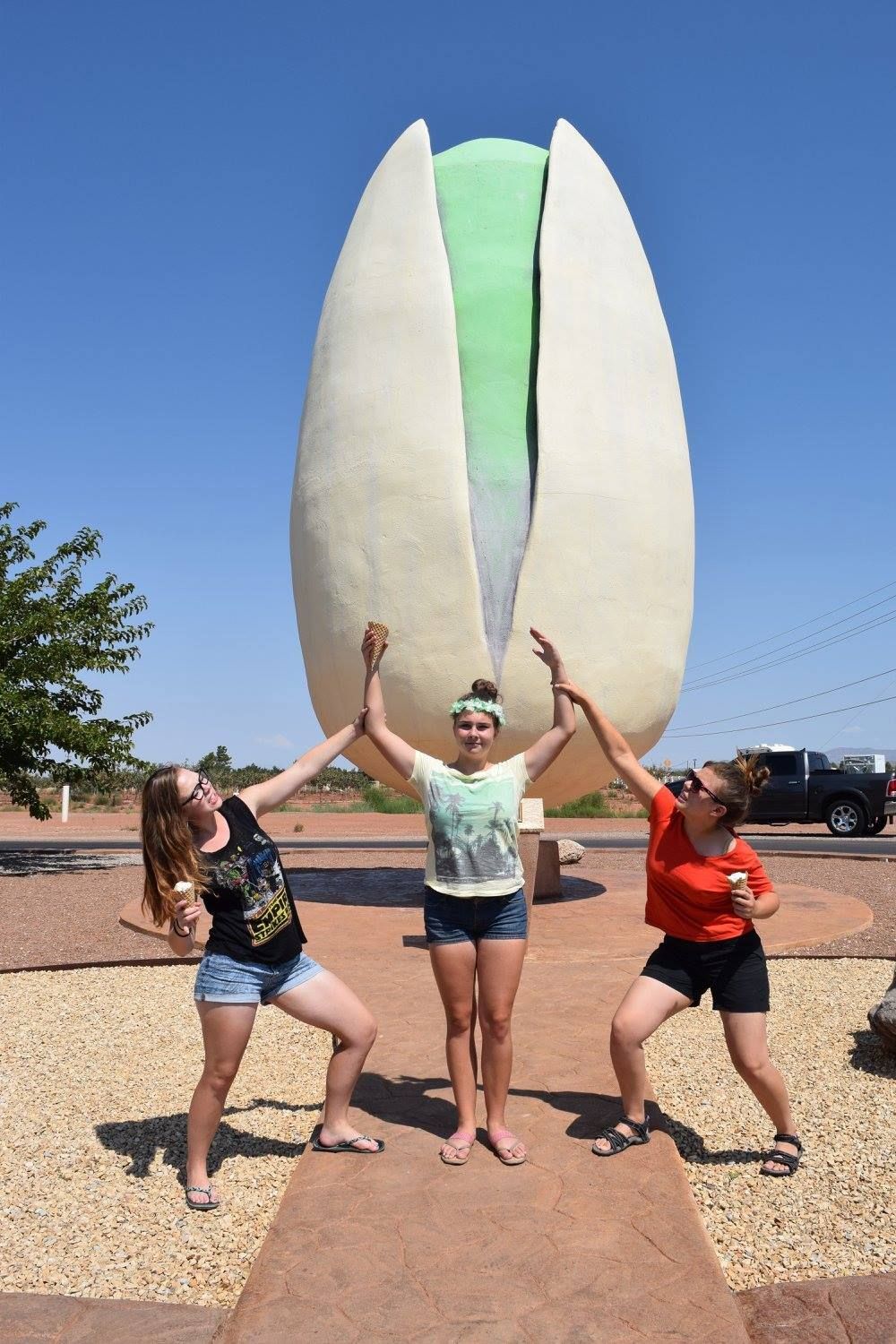 World’s Largest Pistachio Monument, world record in North Alamogordo, New Mexico