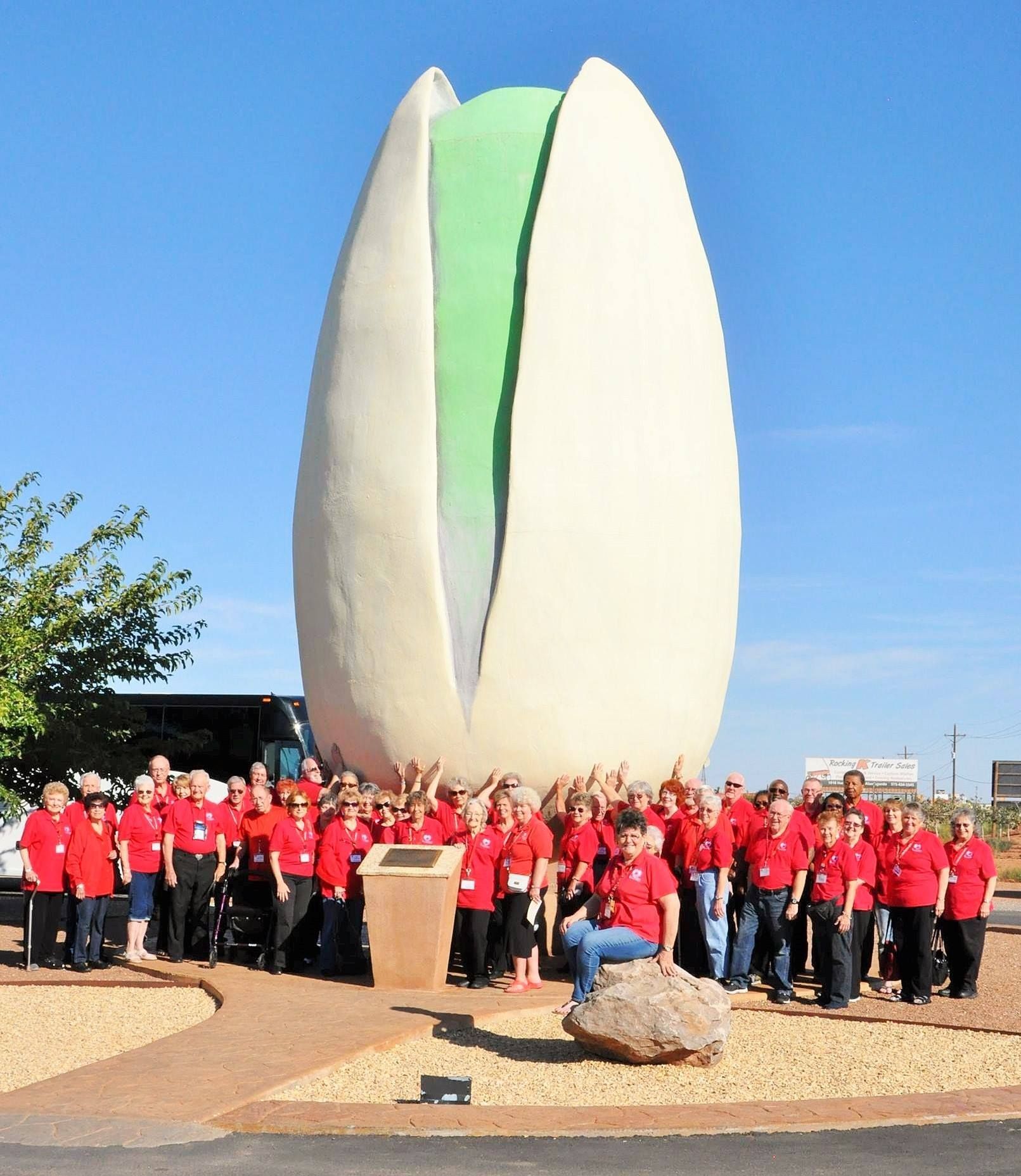 World’s Largest Pistachio Monument, world record in North Alamogordo, New Mexico