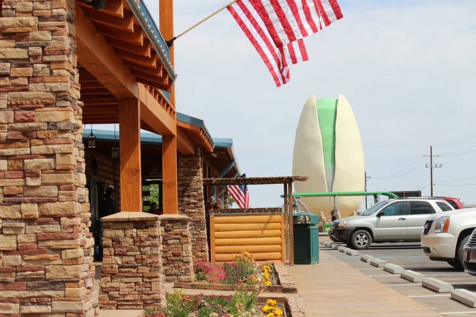 World’s Largest Pistachio Monument, world record in North Alamogordo, New Mexico