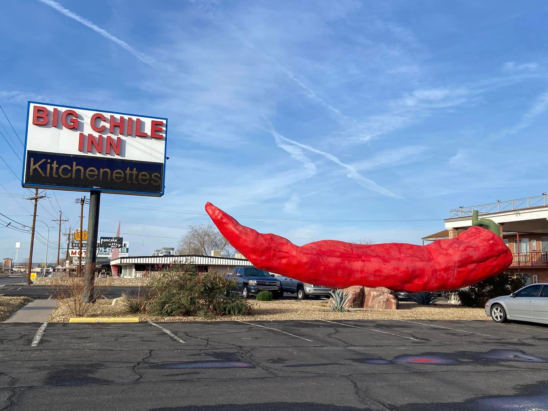World's Largest Chile Pepper Sculpture, world record in Las Cruces, New Mexico
