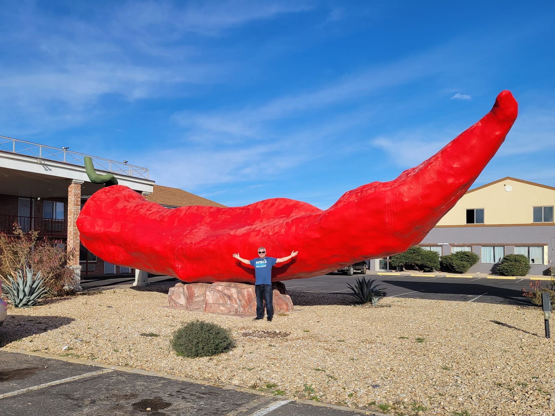 World's Largest Chile Pepper Sculpture, world record in Las Cruces, New Mexico
