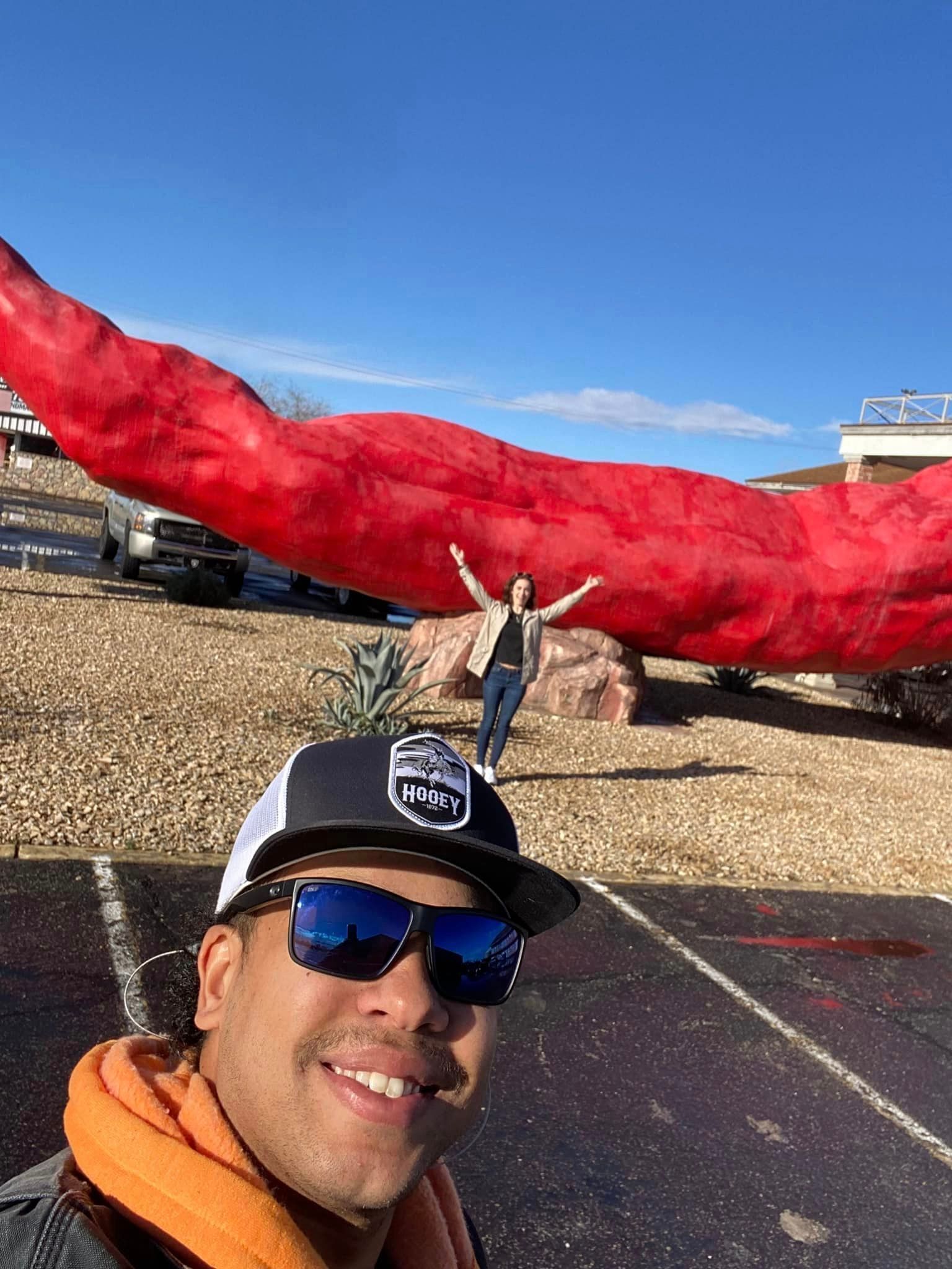 World's Largest Chile Pepper Sculpture, world record in Las Cruces, New Mexico

