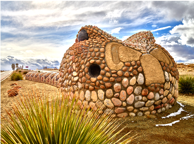 World’s Largest Rattlesnake Sculptures, world record in Albuquerque, New Mexico
