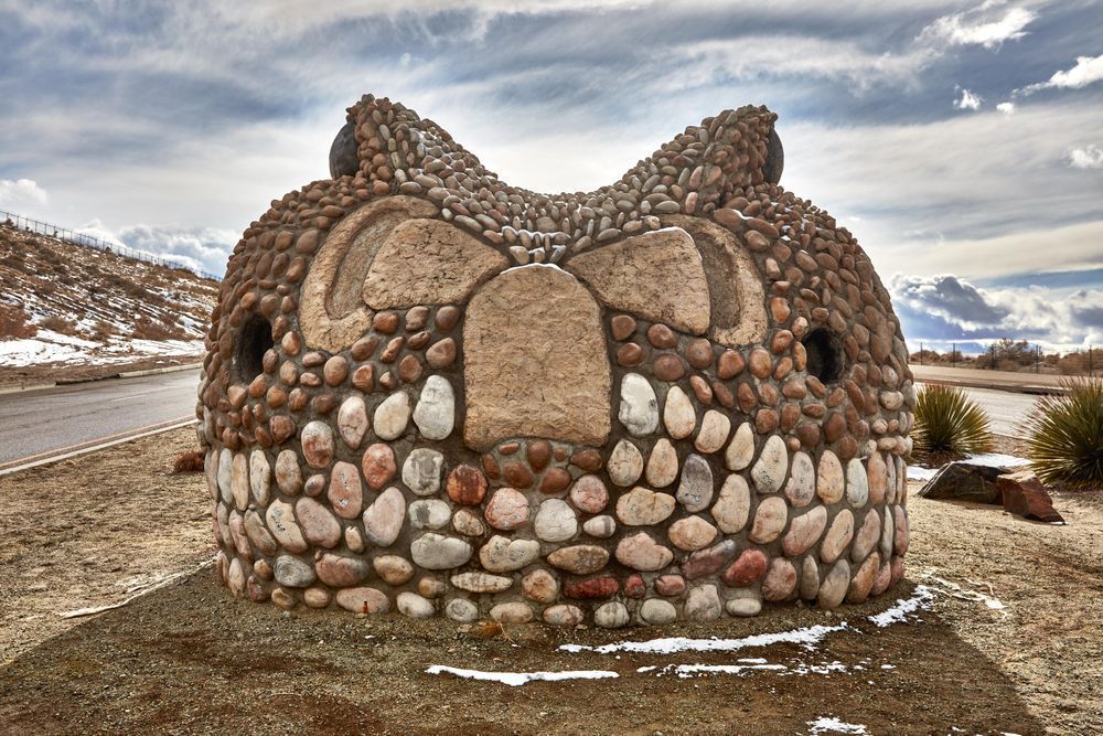 World’s Largest Rattlesnake Sculptures, world record in Albuquerque, New Mexico
