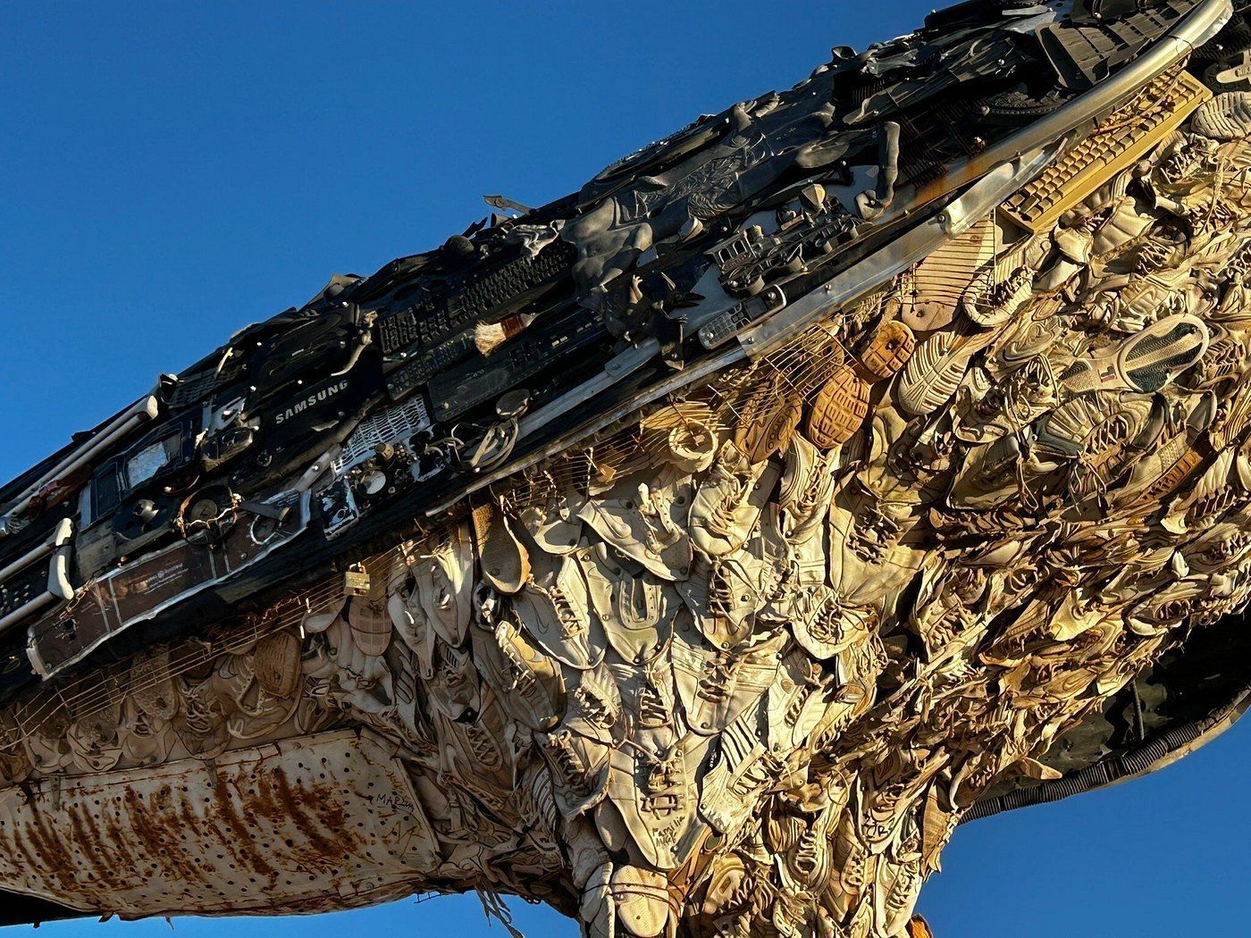 World's Largest Recycled Roadrunner Sculpture, world record in Las Cruces, New Mexico World's Largest Recycled Roadrunner Sculpture, world record in Las Cruces, New Mexico