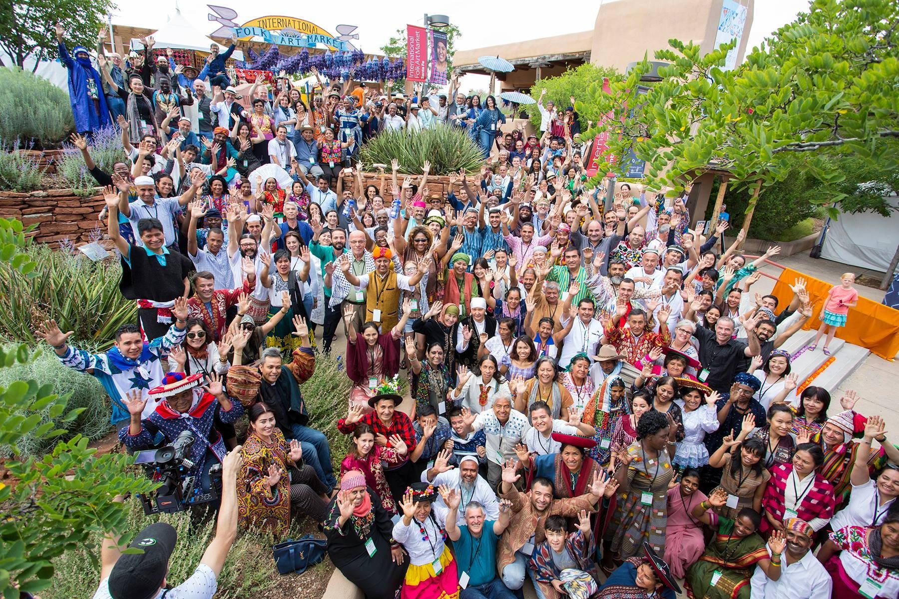 World’s Largest Folk Art Market, world record in Santa Fe, New Mexico
