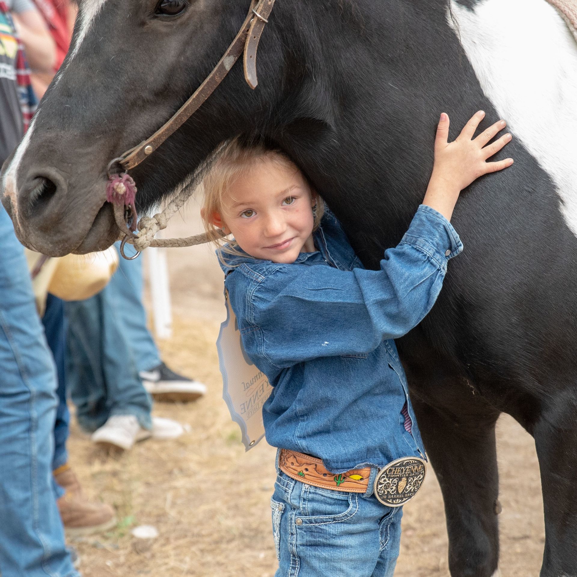 World's Largest Outdoor Rodeo and Western Celebration, world record in Cheyenne, Wyoming World's Largest Outdoor Rodeo and Western Celebration, world record in Cheyenne, Wyoming