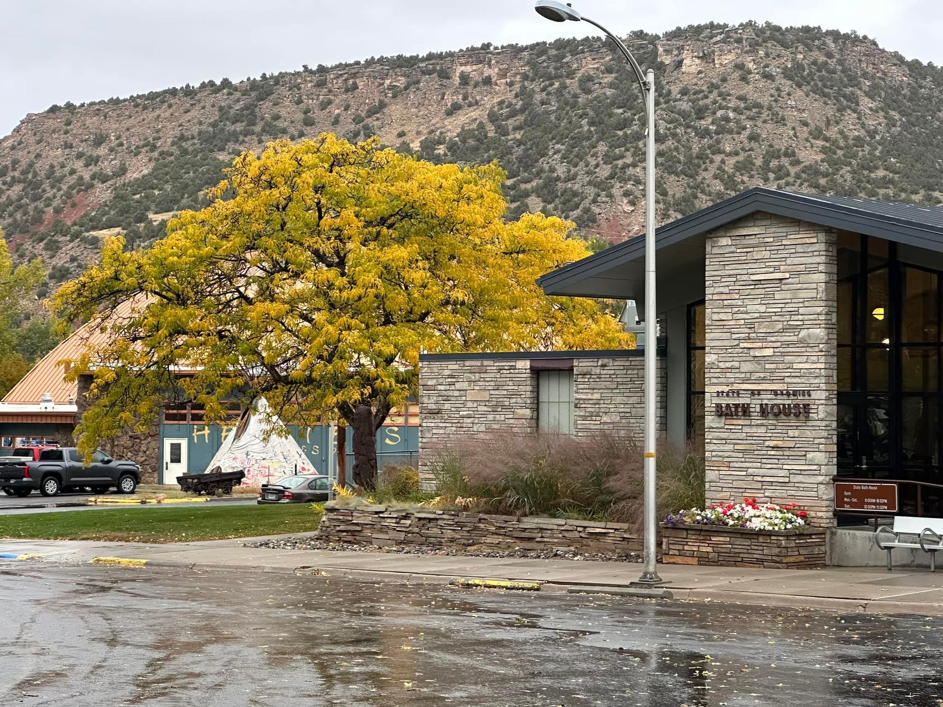 World's Largest Mineral Hot Springs, world record in Thermopolis, Wyoming
