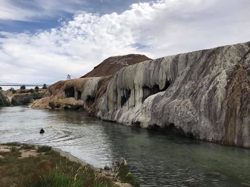 World's Largest Mineral Hot Springs, world record in Thermopolis, Wyoming
