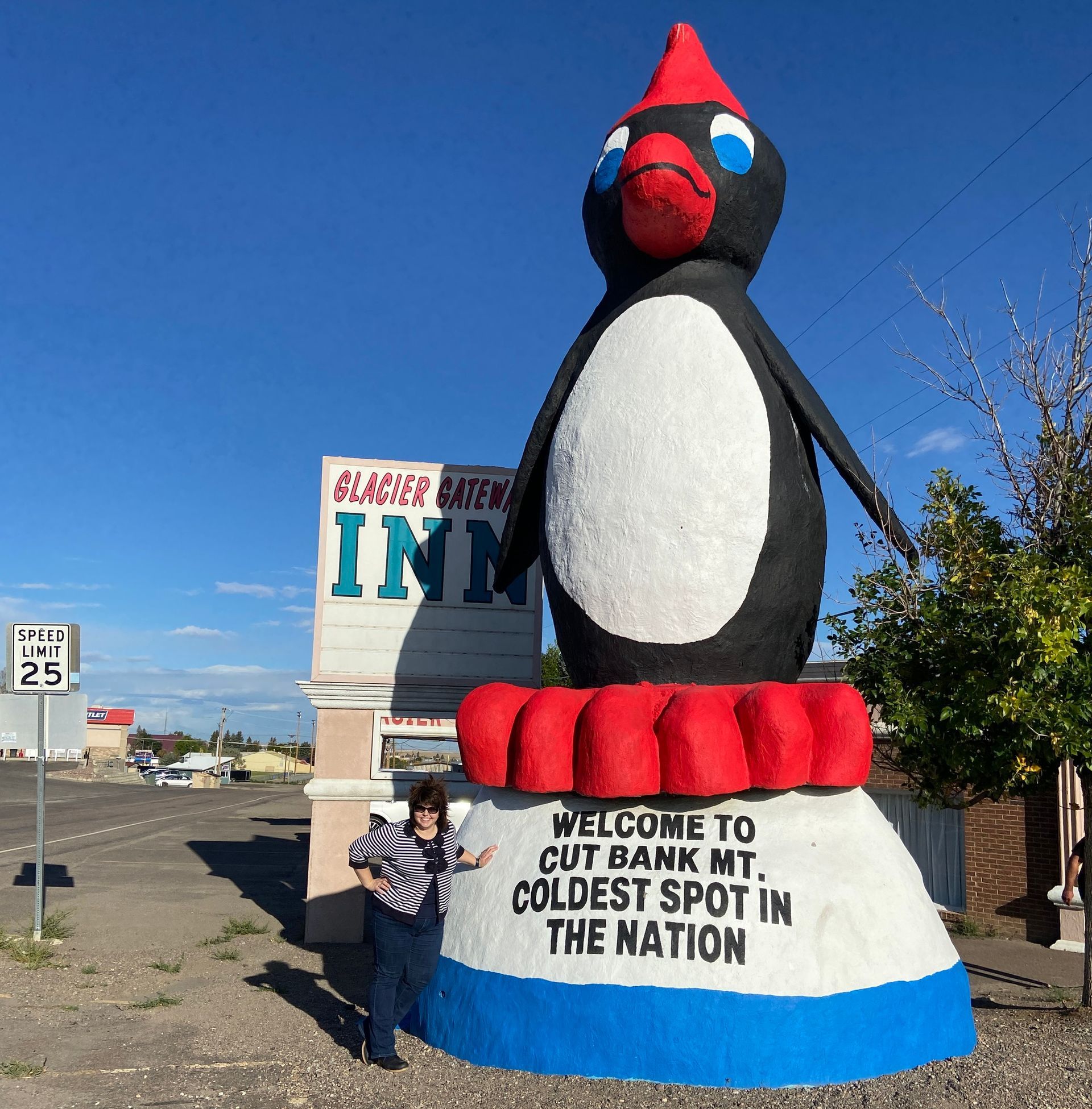 World’s Largest Penguin Statue, world record in Cut Bank, Montana
