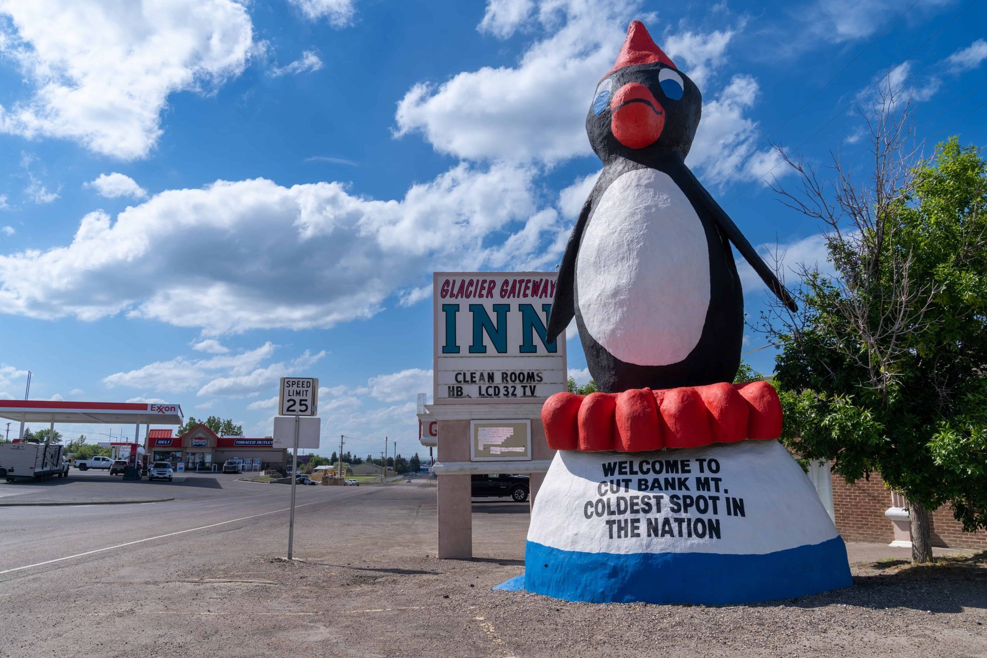 World’s Largest Penguin Statue, world record in Cut Bank, Montana
