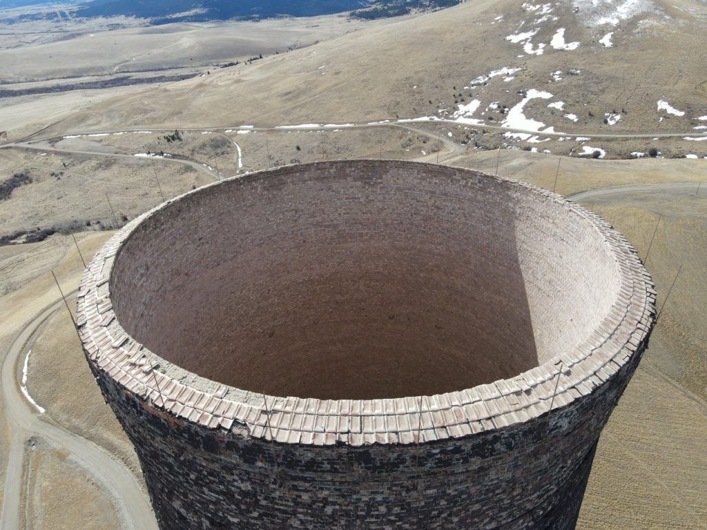 World's tallest surviving masonry structure, world record in Anaconda, Montana