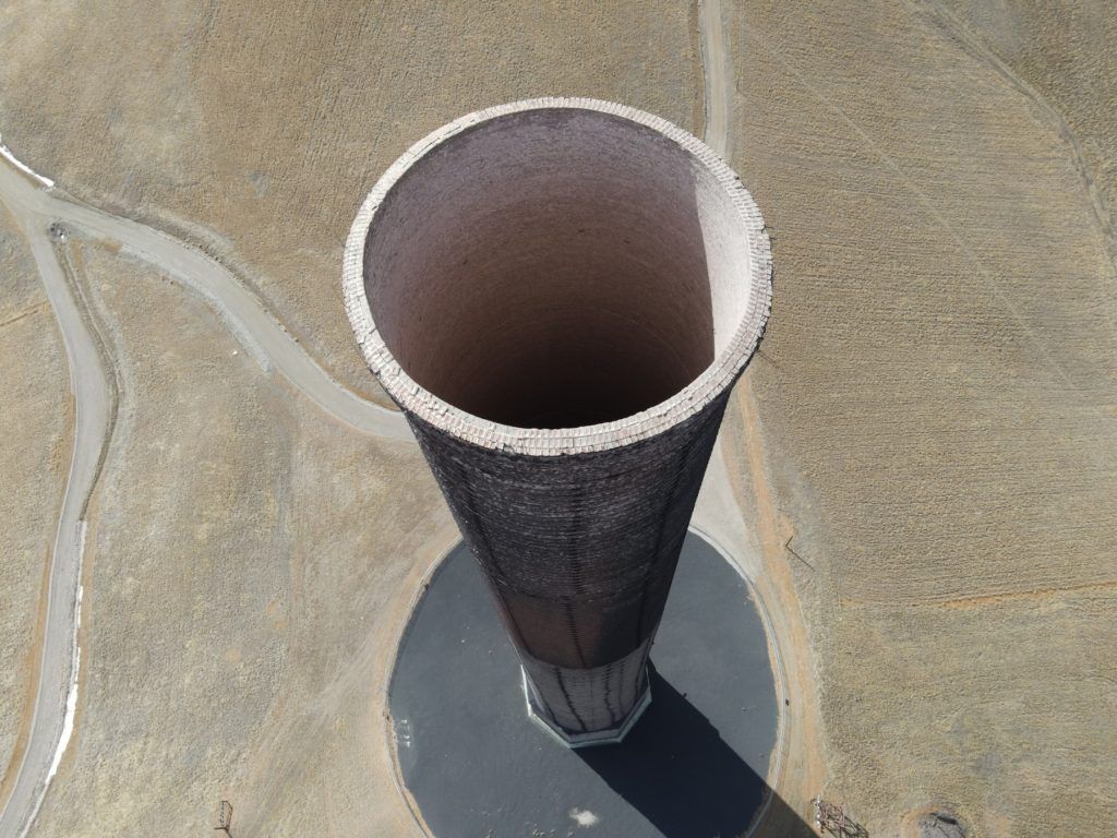 World's tallest surviving masonry structure, world record in Anaconda, Montana