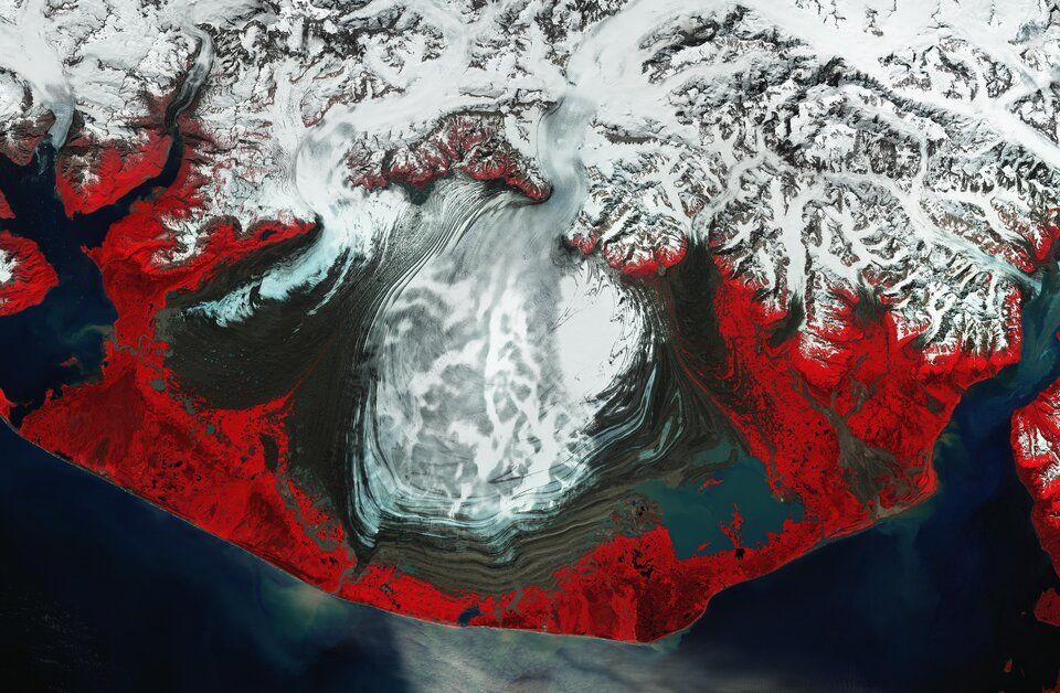World's Largest Piedmont Glacier, world record in Alaska
