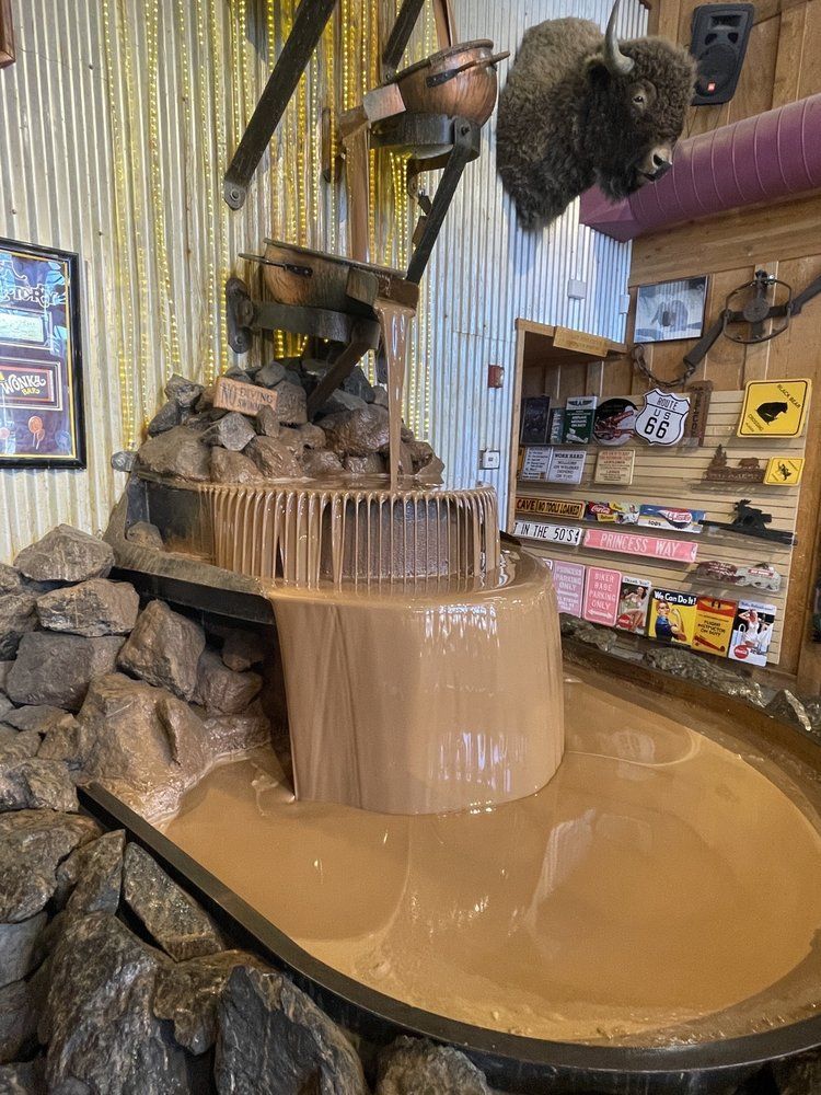 Worlds Largest Chocolate Waterfall, world record in Anchorage, Alaska