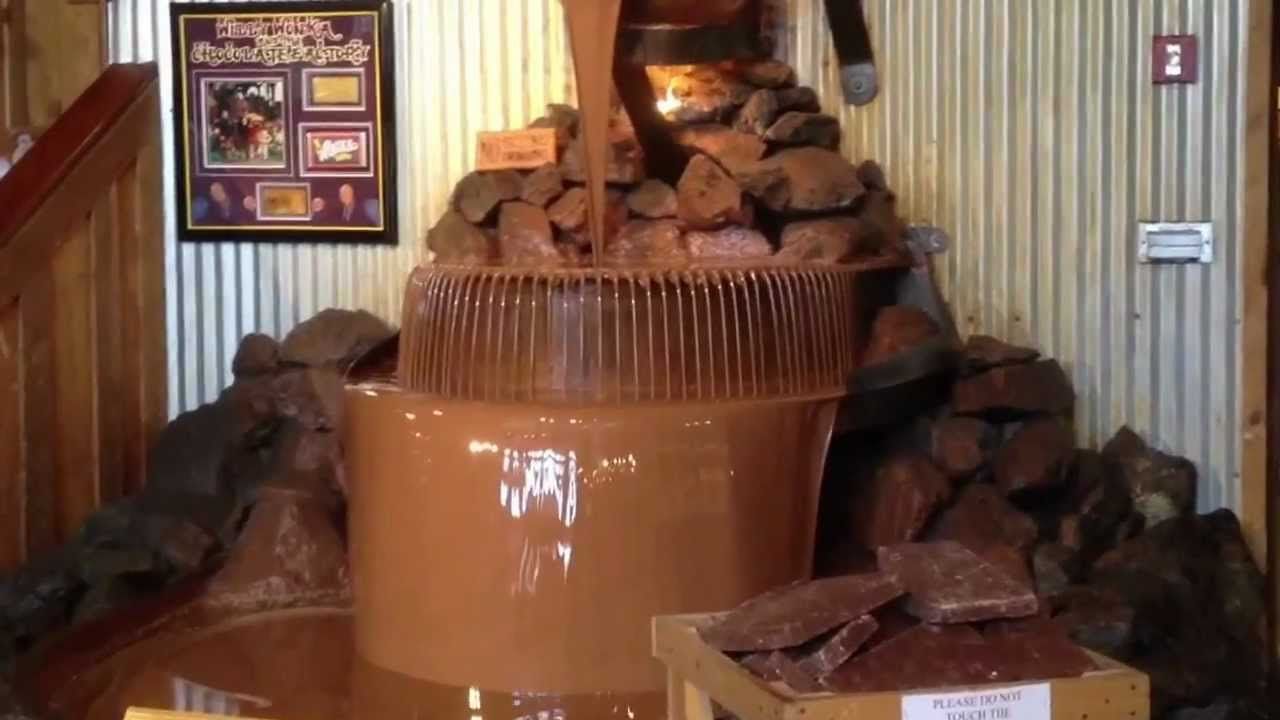 Worlds Largest Chocolate Waterfall, world record in Anchorage, Alaska