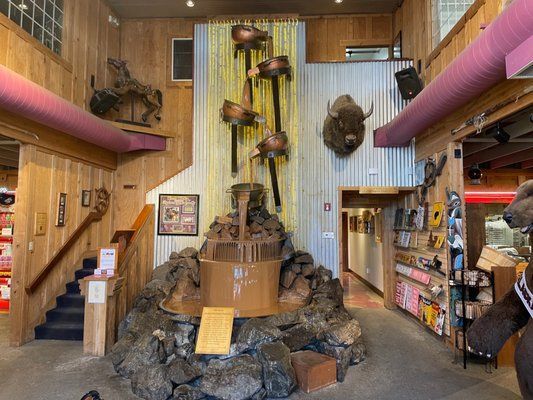 Worlds Largest Chocolate Waterfall, world record in Anchorage, Alaska