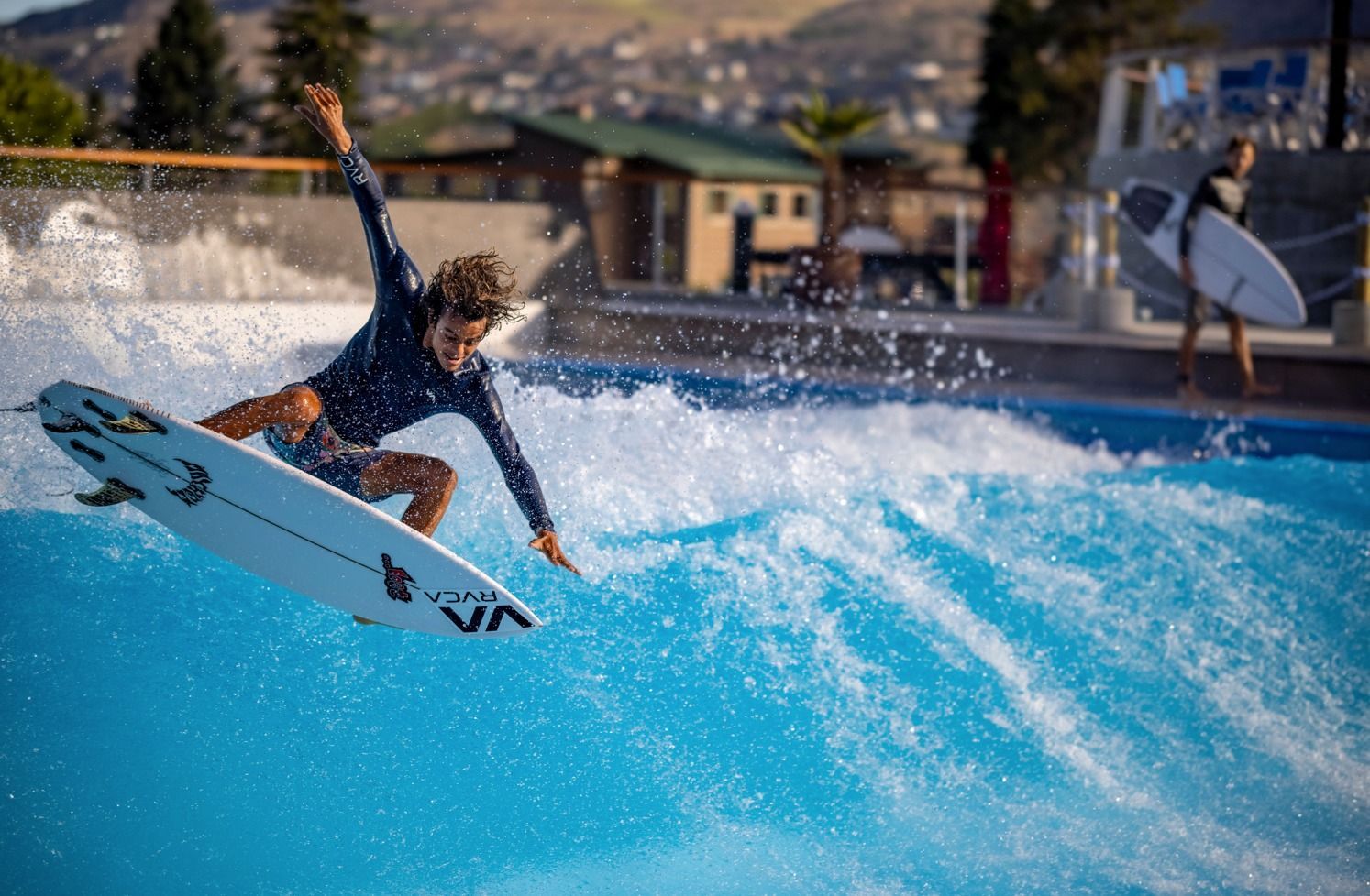 World's largest deep-water standing surf wave, world record in Ewa Beach, Hawaii
