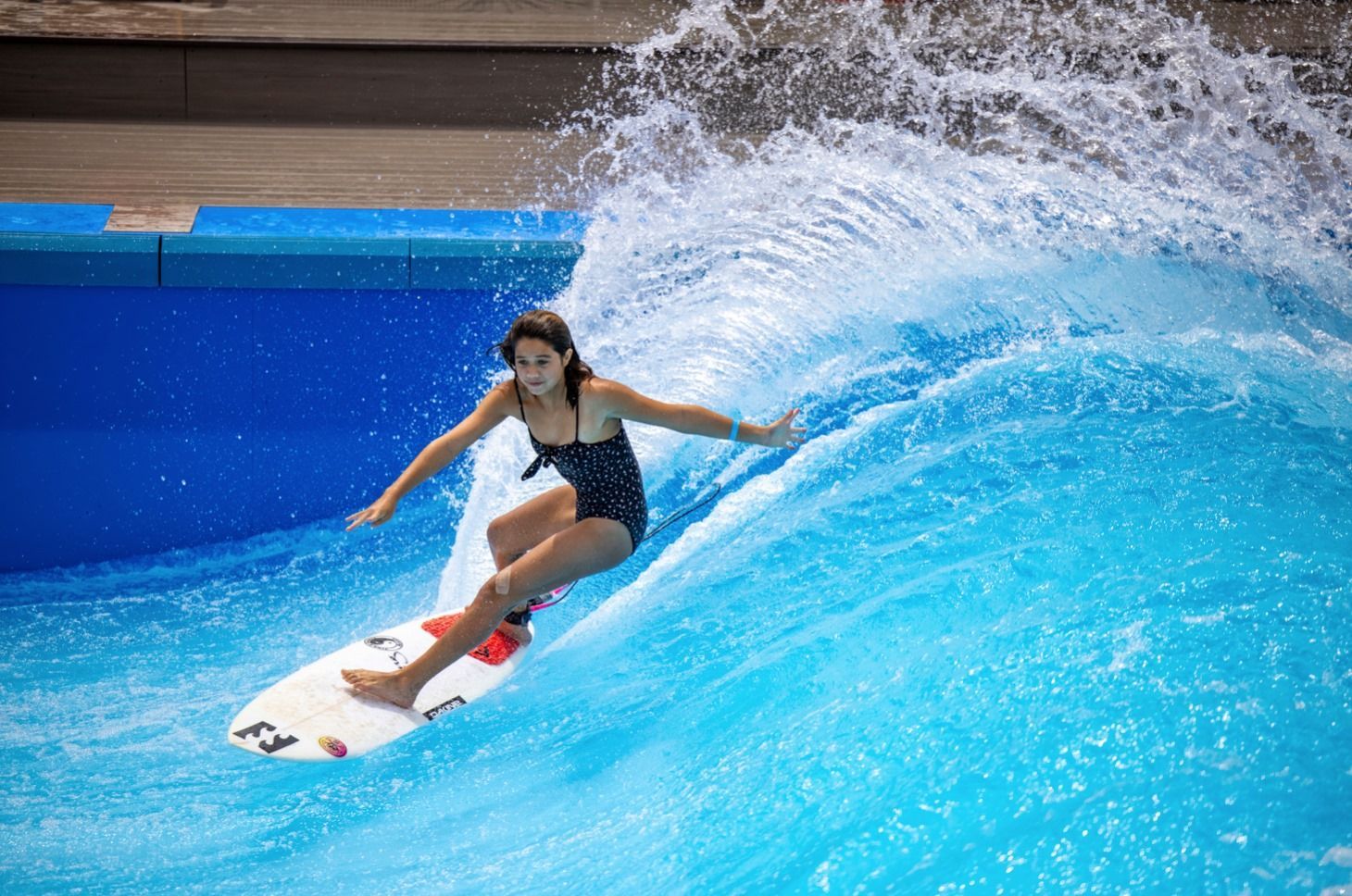 World's largest deep-water standing surf wave, world record in Ewa Beach, Hawaii
