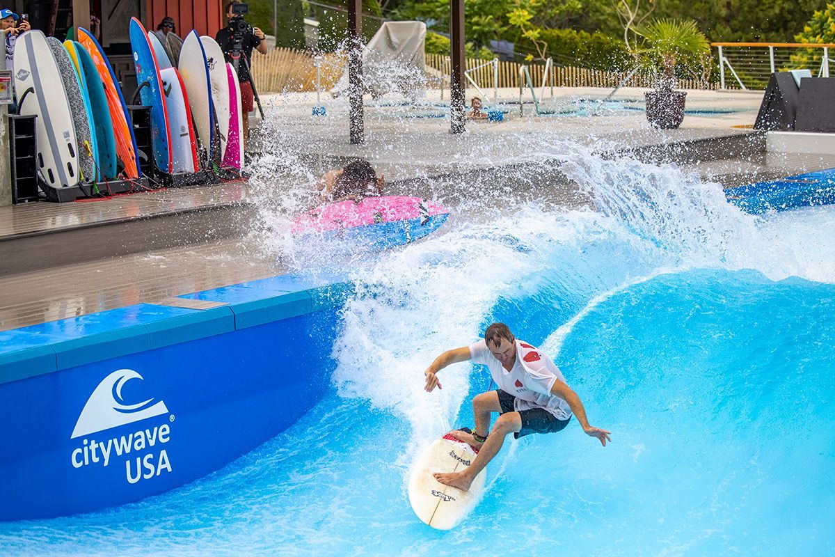 World's largest deep-water standing surf wave, world record in Ewa Beach, Hawaii

