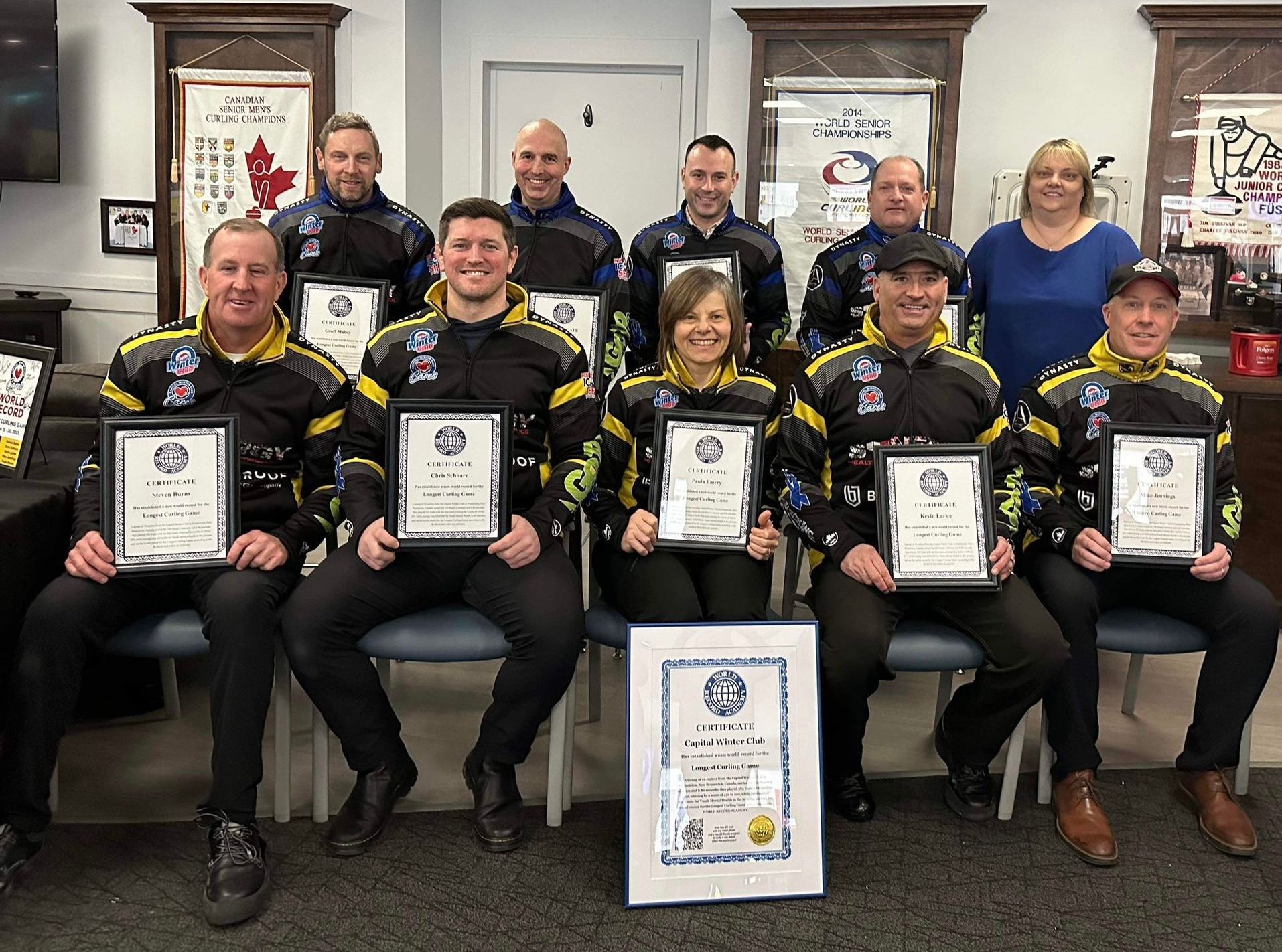 World's Longest Curling Game, world record in Fredericton, Canada