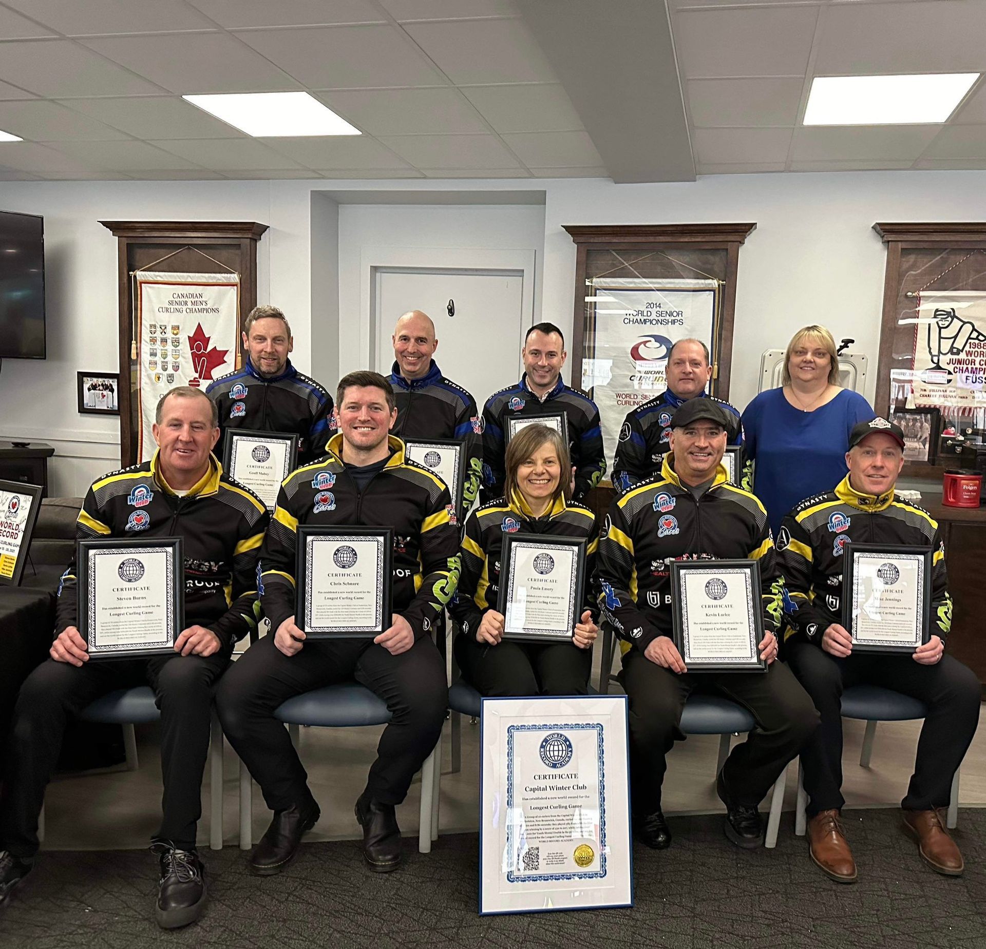 World's Longest Curling Game, world record in Fredericton, Canada