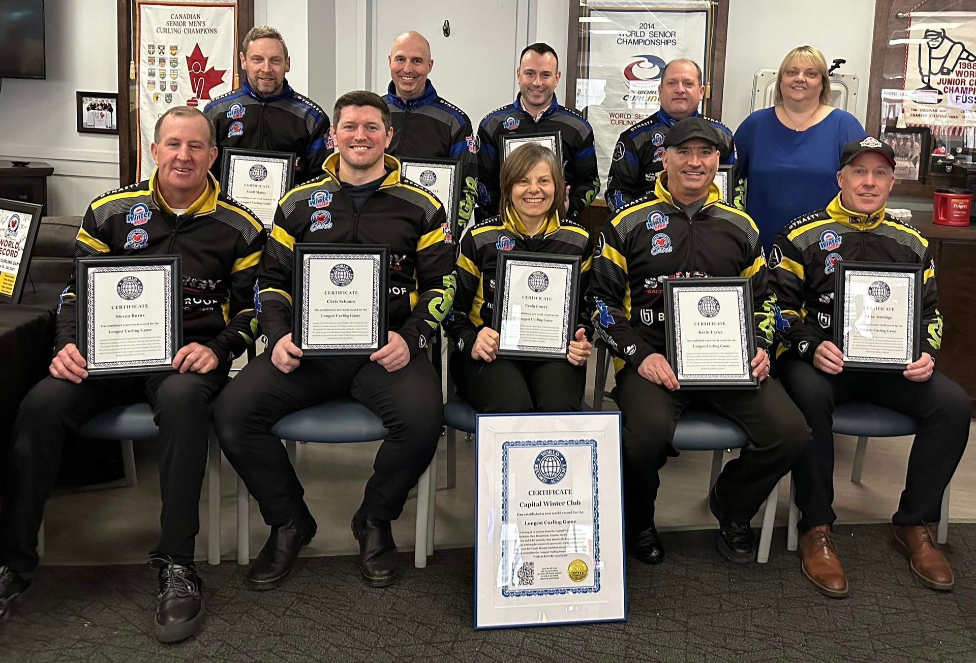 World's Longest Curling Game, world record in Fredericton, Canada