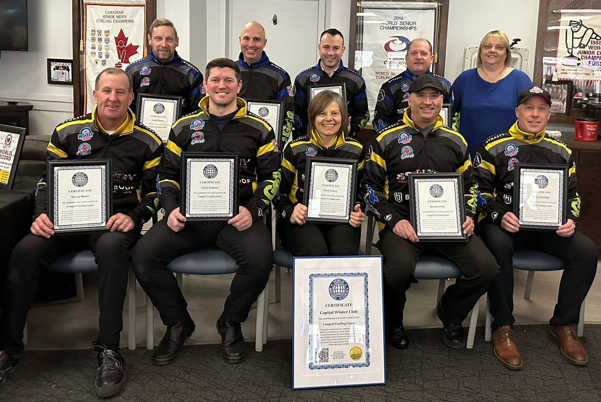 World's Longest Curling Game, world record in Fredericton, Canada