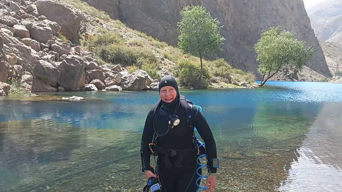 Scuba Diving in the Most Countries, world record set by Karin Sinniger