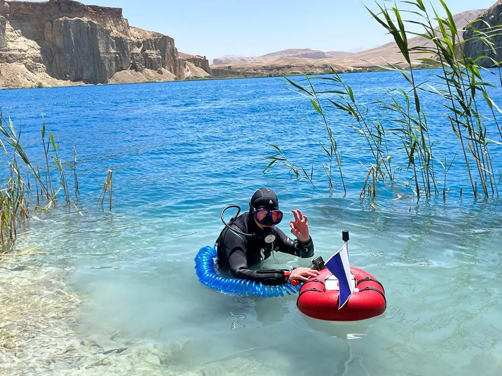 Scuba Diving in the Most Countries, world record set by Karin Sinniger