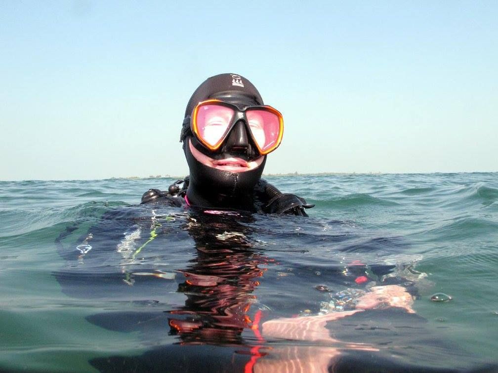 Scuba Diving in the Most Countries, world record set by Karin Sinniger
