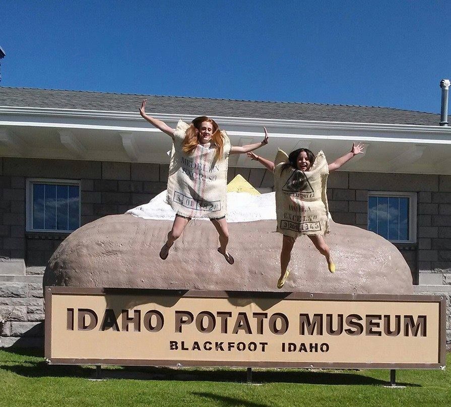 World's Largest Baked Potato with Topping Sculpture, world record in Blackfoot, Idaho
