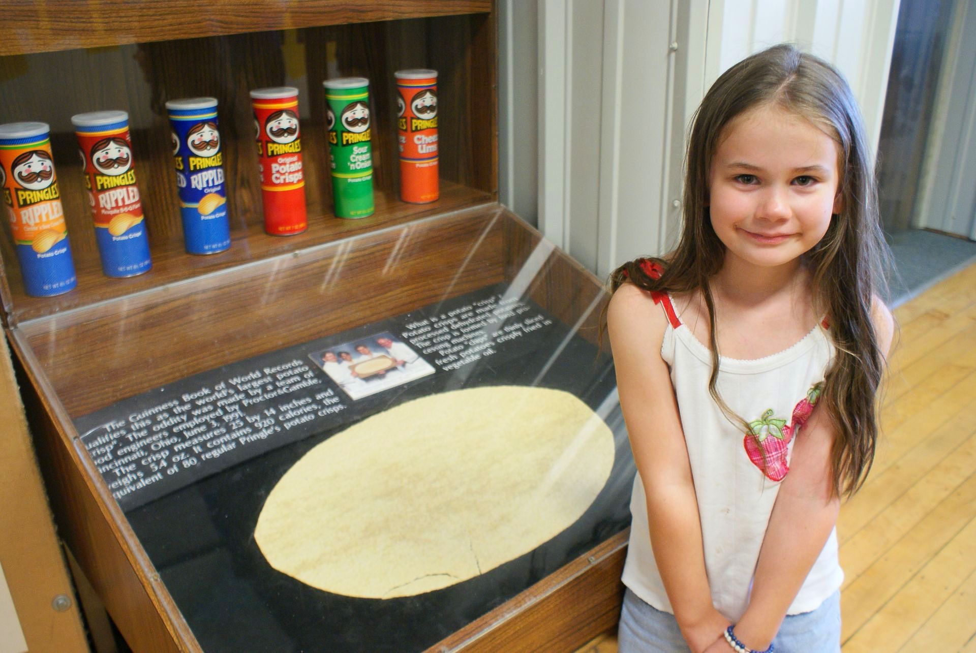 
World's Largest Potato Crisp, world record in Blackfoot, Idaho