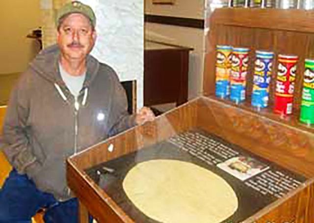 World's Largest Potato Crisp, world record in Blackfoot, Idaho World's Largest Potato Crisp, world record in Blackfoot, Idaho
