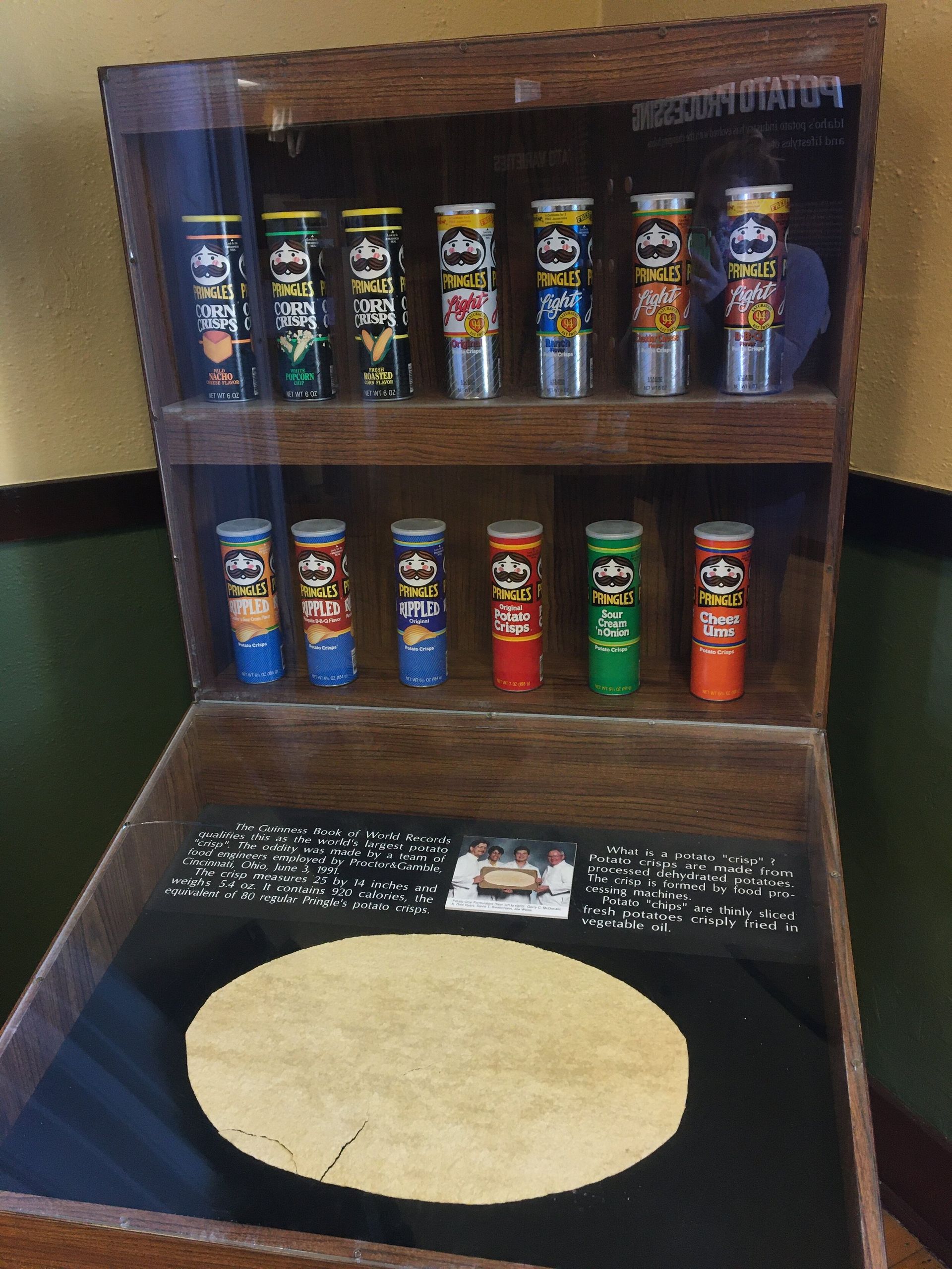 World's Largest Potato Crisp, world record in Blackfoot, Idaho
