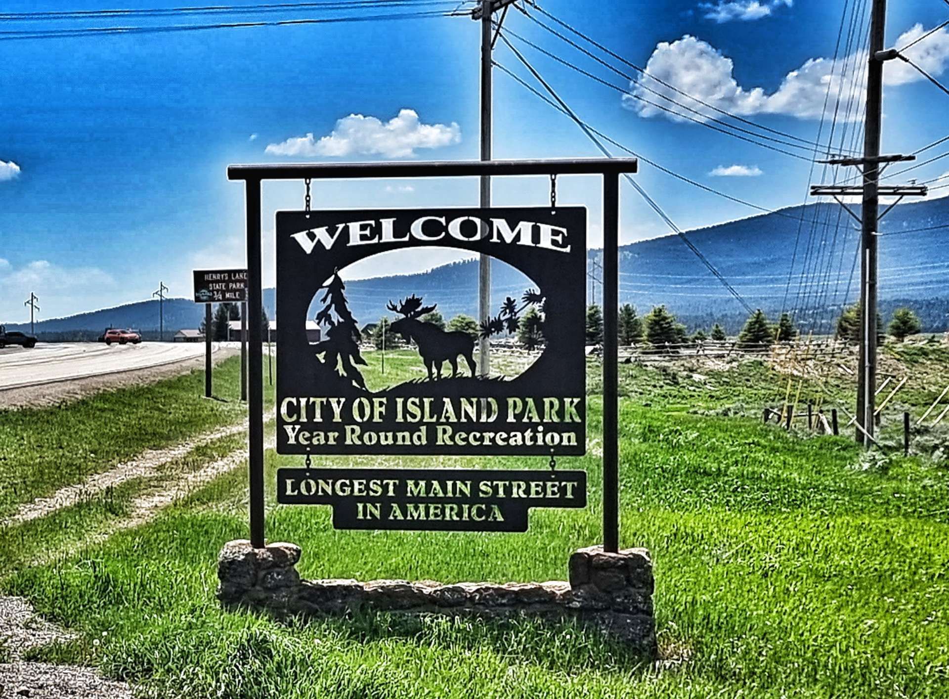 World's Longest Main Street, world record in Island Park, Idaho
