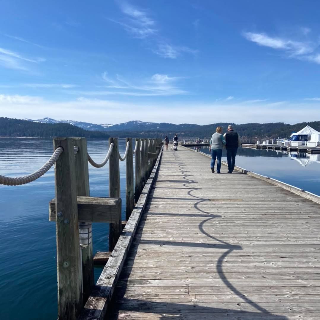 World's Longest Floating Boardwalk, world record in Coeur d'Alene, Idaho

