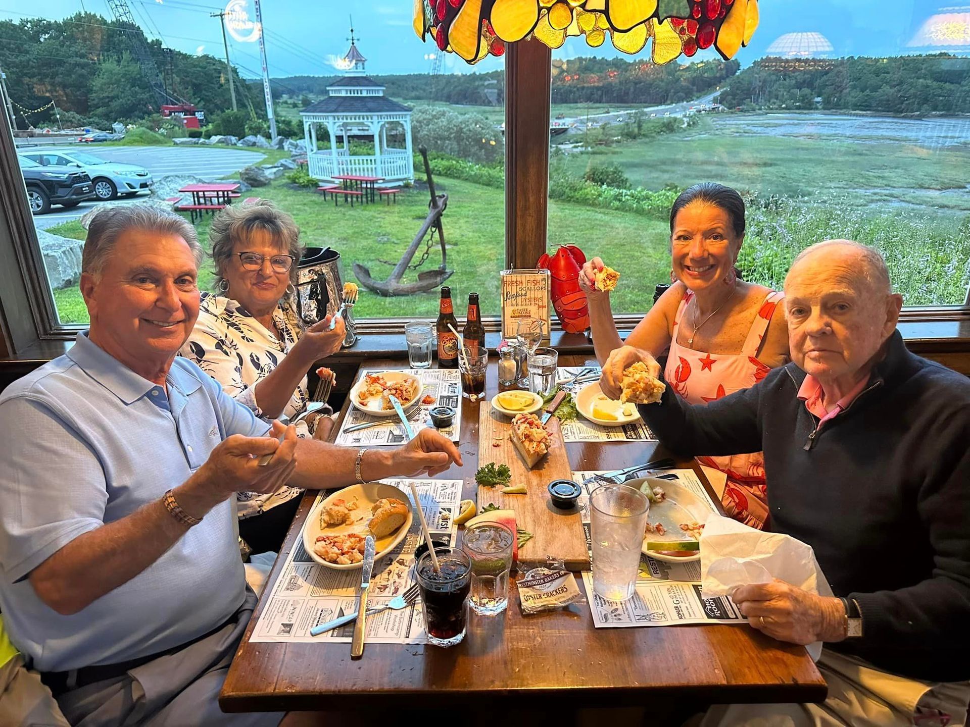 World’s Largest Lobster Roll Commercially Available, world record in Woolwich, Maine

