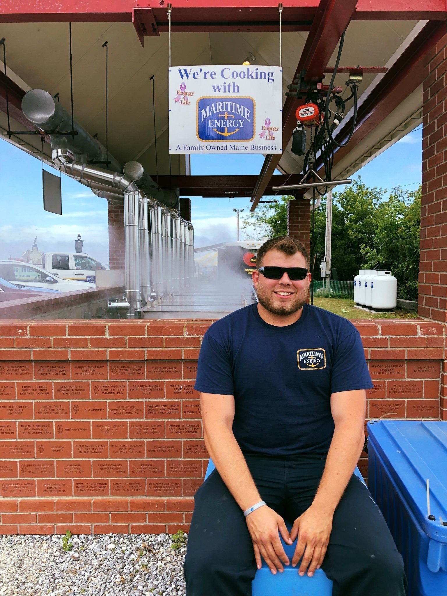 World's Largest Lobster Cooker, world record in Rockland, Maine
