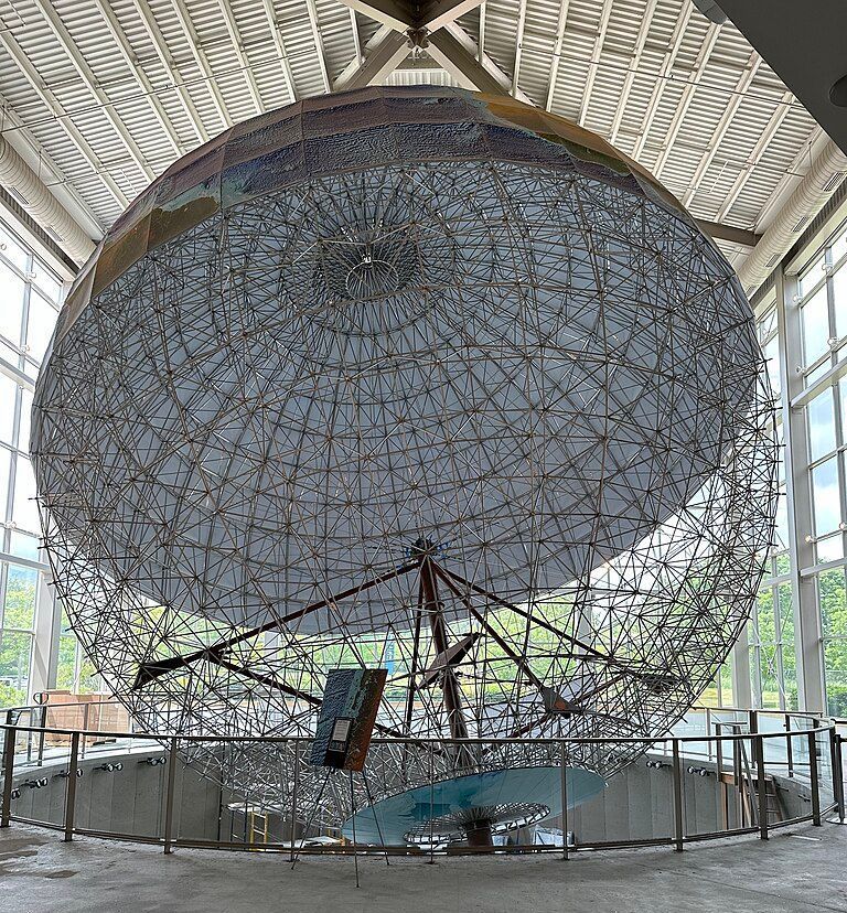 World's Largest Rotating and Revolving Globe, world record in Yarmouth, Maine
