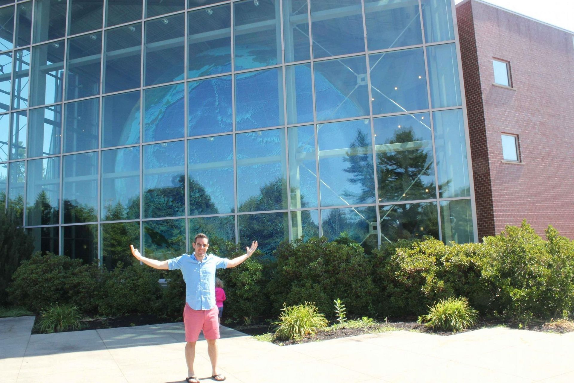 World's Largest Rotating and Revolving Globe, world record in Yarmouth, Maine
