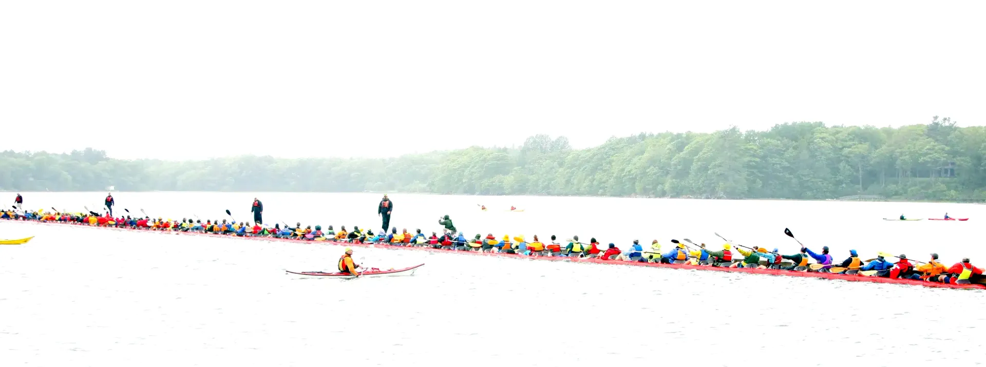 World's Longest Modular Kayak, world record in Freeport, Maine World's Longest Modular Kayak, world record in Freeport, Maine