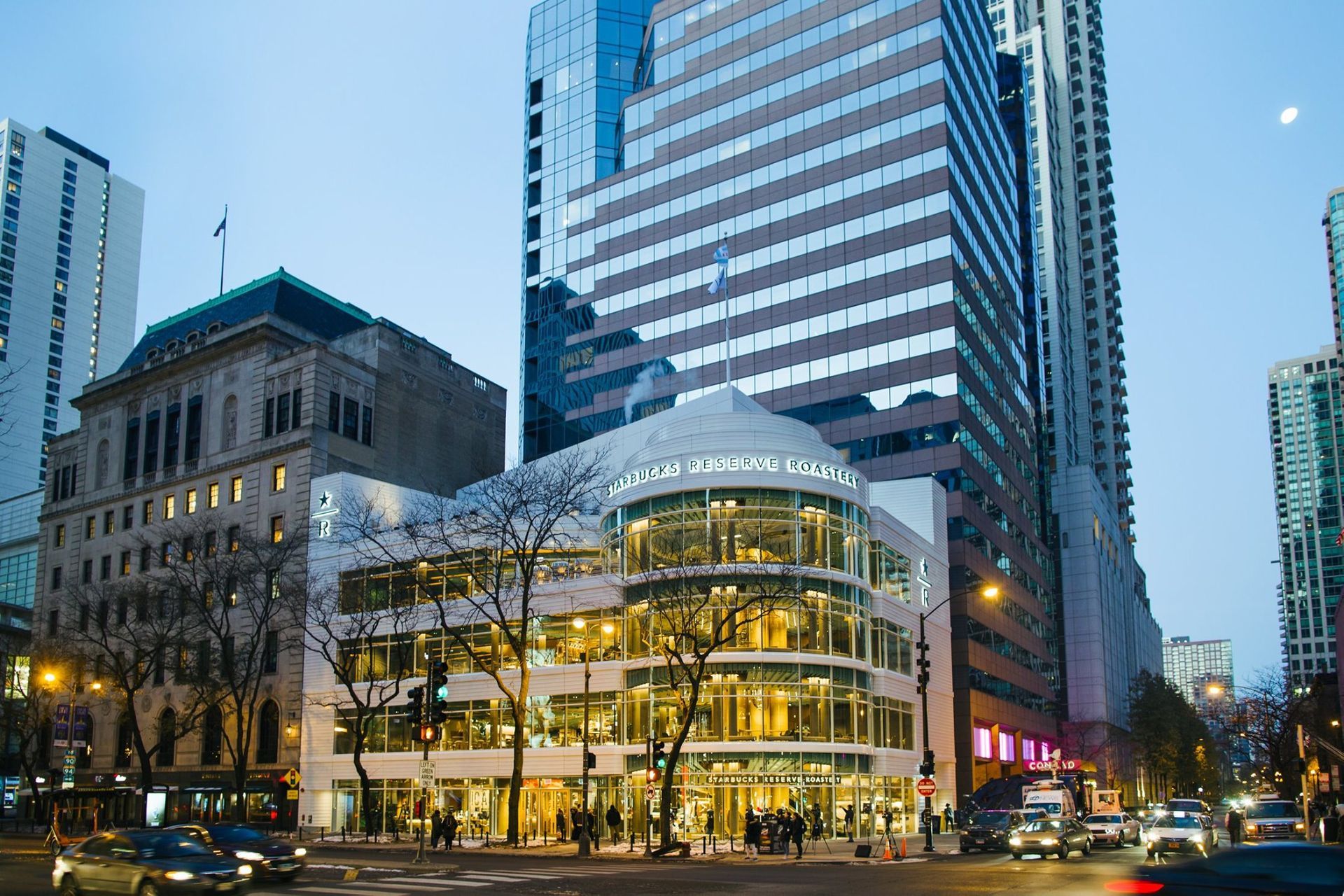World's Largest Starbucks, world record in Chicago, Illinois
