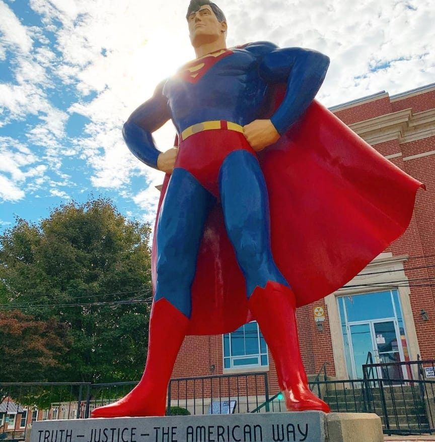 World's Largest Superman Statue, world record in Metropolis, Illinois
