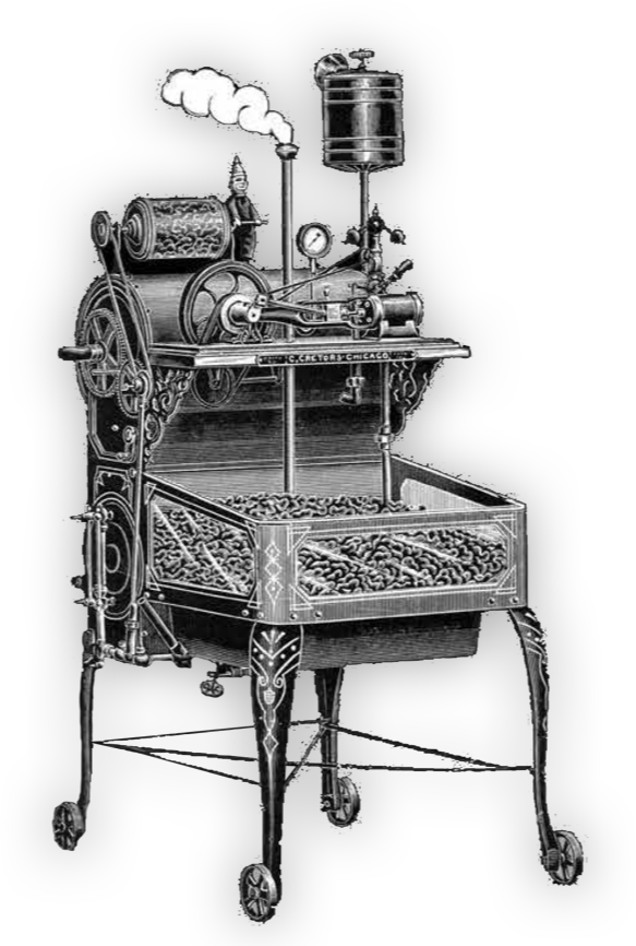 
World's First Mobile Popcorn Machine, world record in Chicago, Illinois