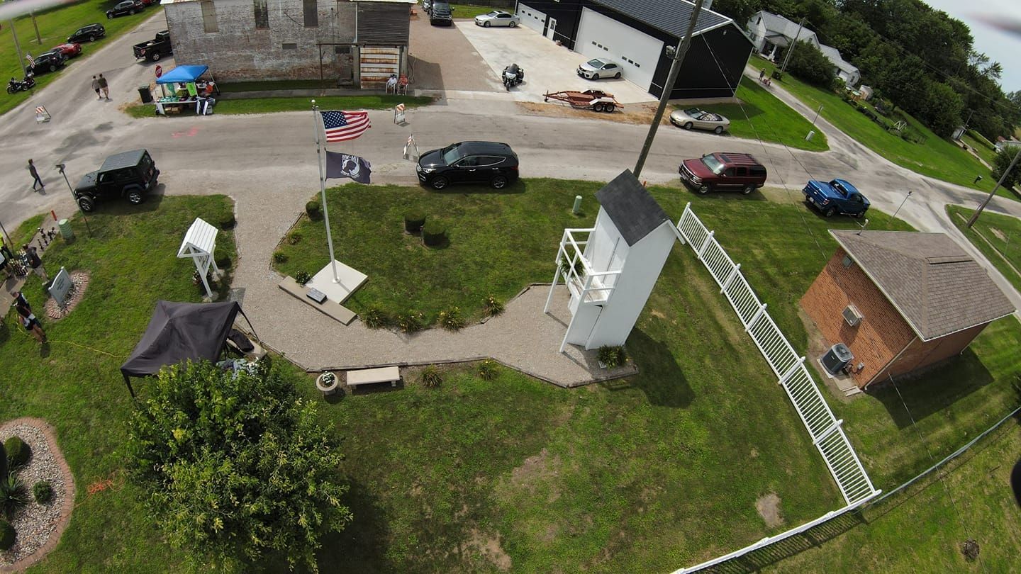 World's First Two-Story Outhouse, world record in Gays, Illinois
