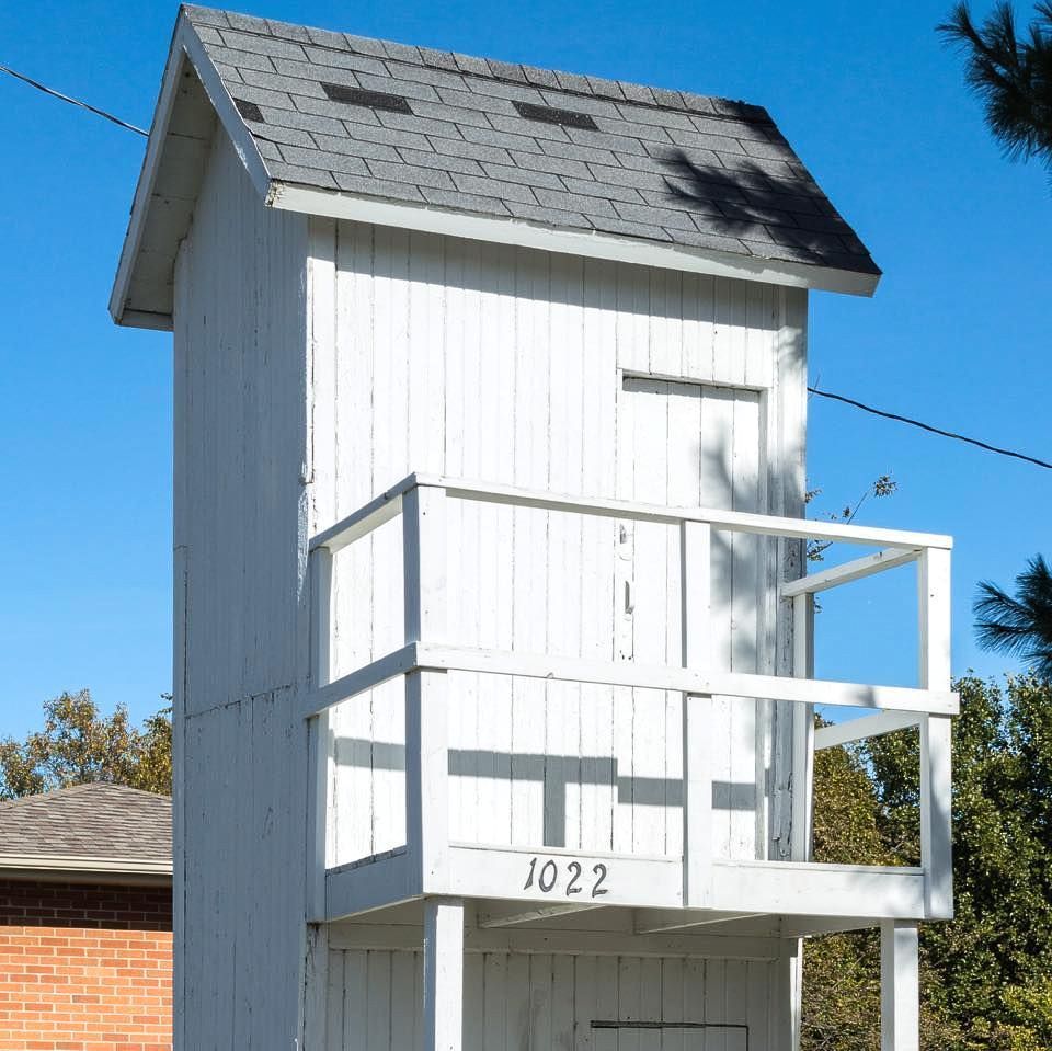 World's First Two-Story Outhouse, world record in Gays, Illinois
